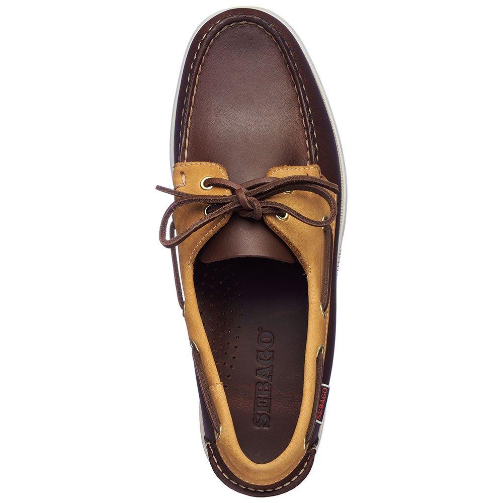 Sebago Docksides Portland Premium Boat Shoes in Brown for Men | Lyst