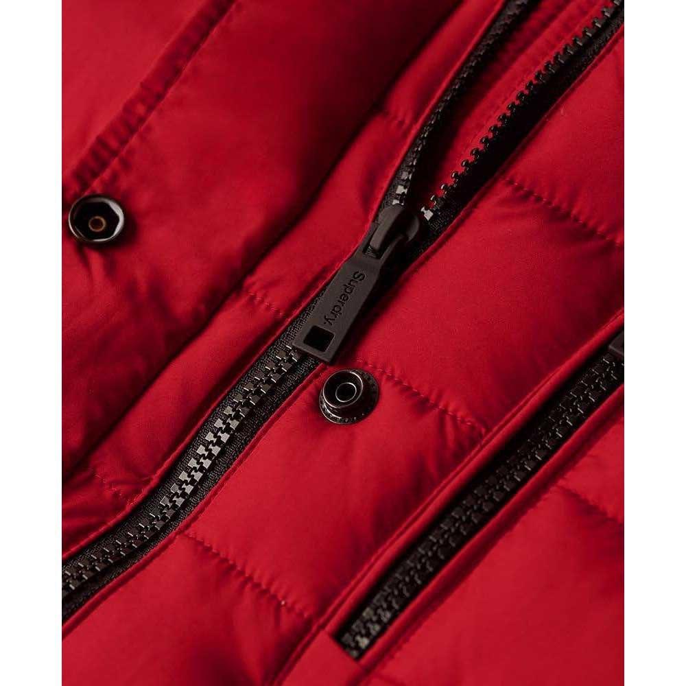Superdry Uperdry Fuji Ongine Puffer Jacket Woan in Red | Lyst