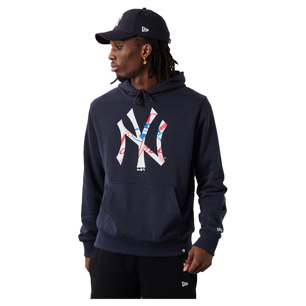 KTZ New York Yankees Mlb Double Logo Hoodie in Blue for Men | Lyst