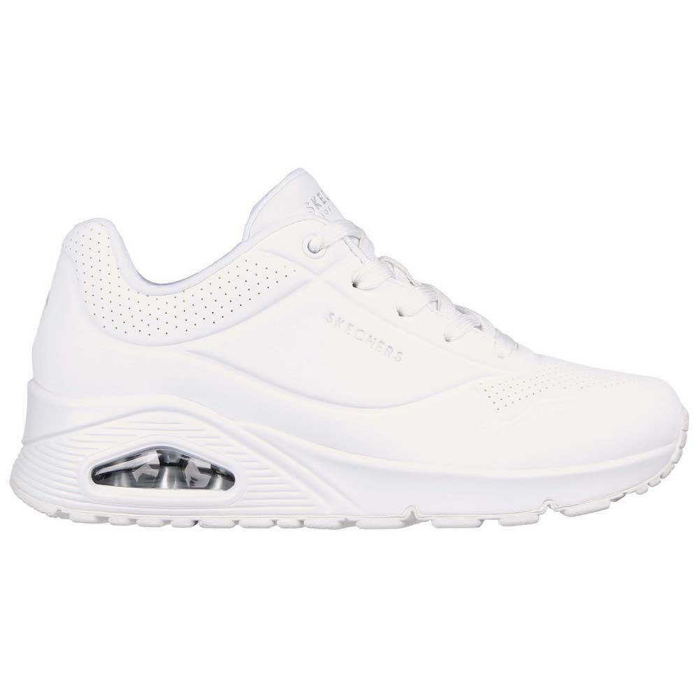 Skechers Uno Trainers in White | Lyst