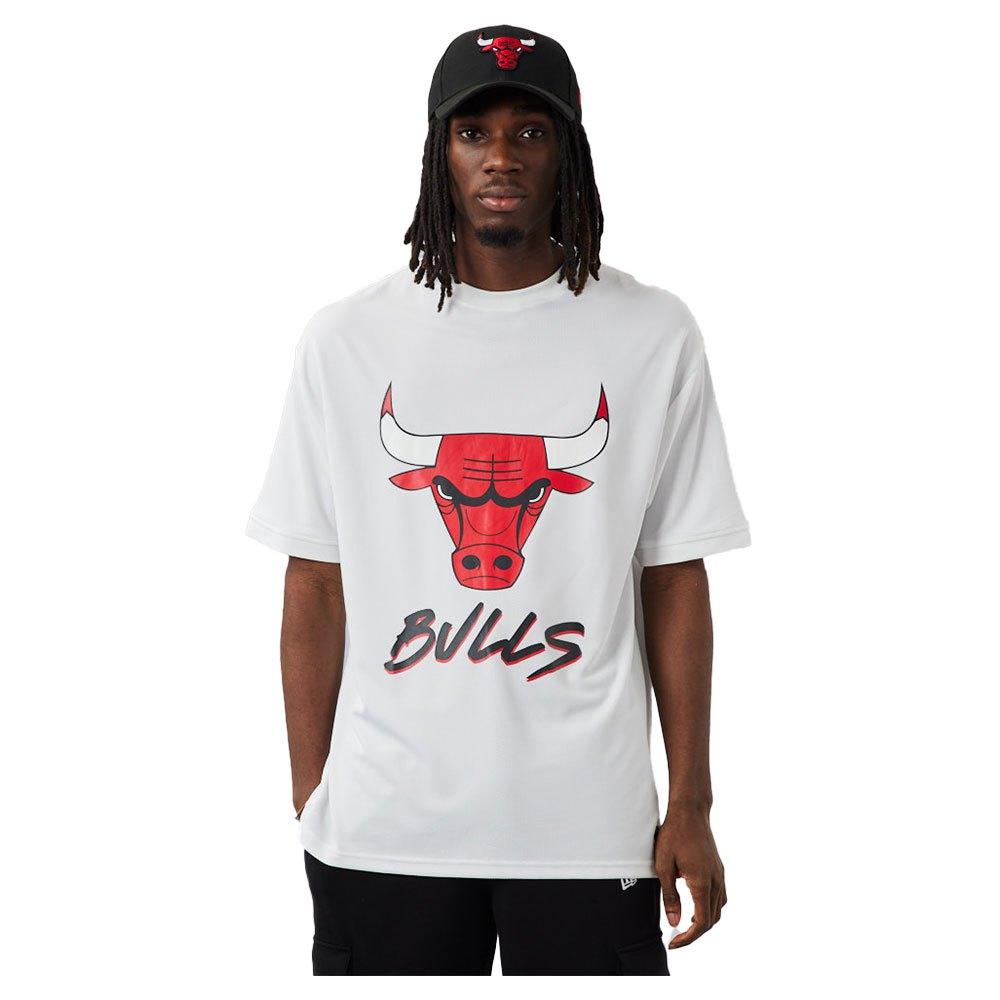 KTZ Team Logo Chicago Bulls Short Sleeve T-Shirt - Black