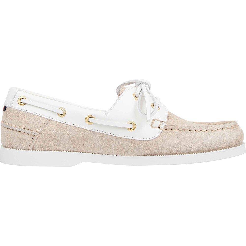 Tommy Hilfiger Fw0fw07066 Boat Shoes in White | Lyst
