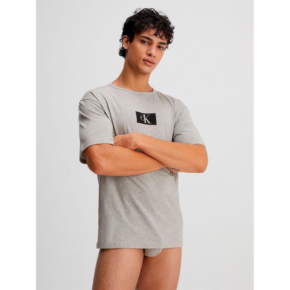 Calvin Klein 000nm2399e Short Sleeve Crew Neck Base Layer in Gray for Men |  Lyst