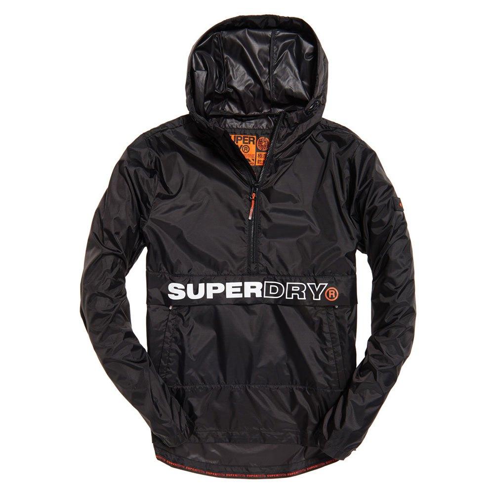 Download Superdry Core Skate Packaway Overhead Jacket in Black for ...