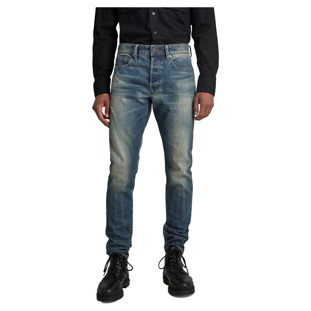 G-Star RAW 3301 Slim Selvedge Jeans in Blue for Men | Lyst