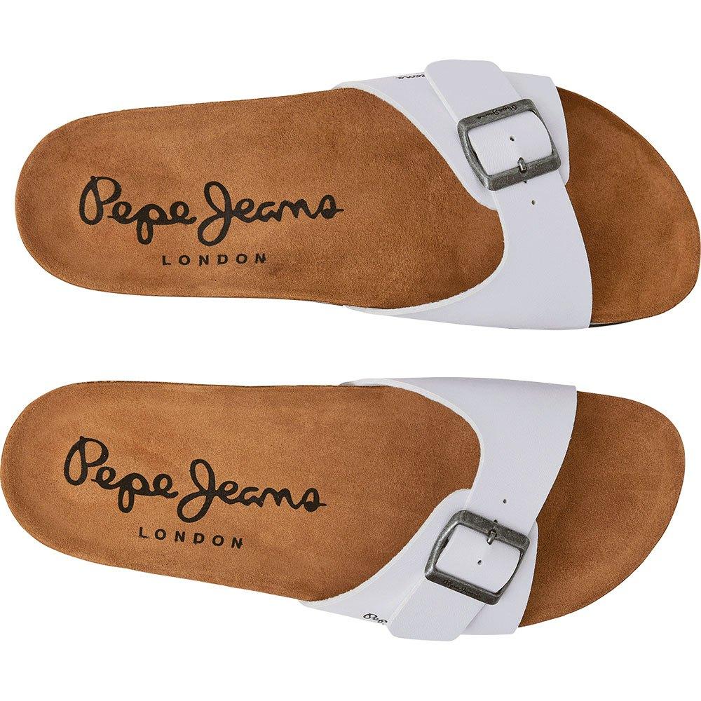 Pepe Jeans Bio Single Champion Sandals in Brown for Men | Lyst