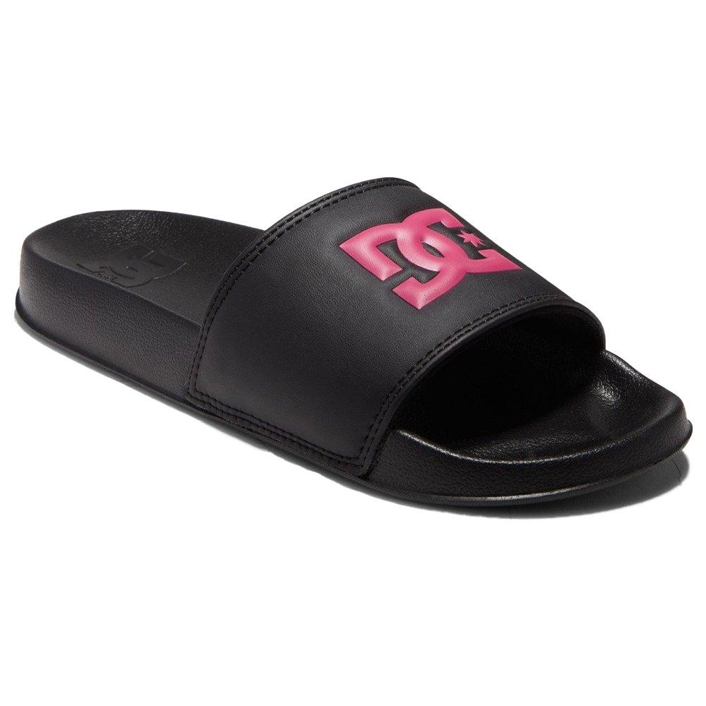 DC Shoes Slide Sandals in Black | Lyst