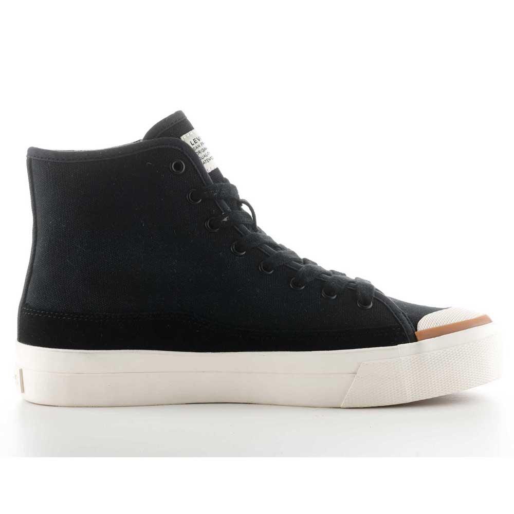 Levi's Square High S Trainers in Black - Lyst