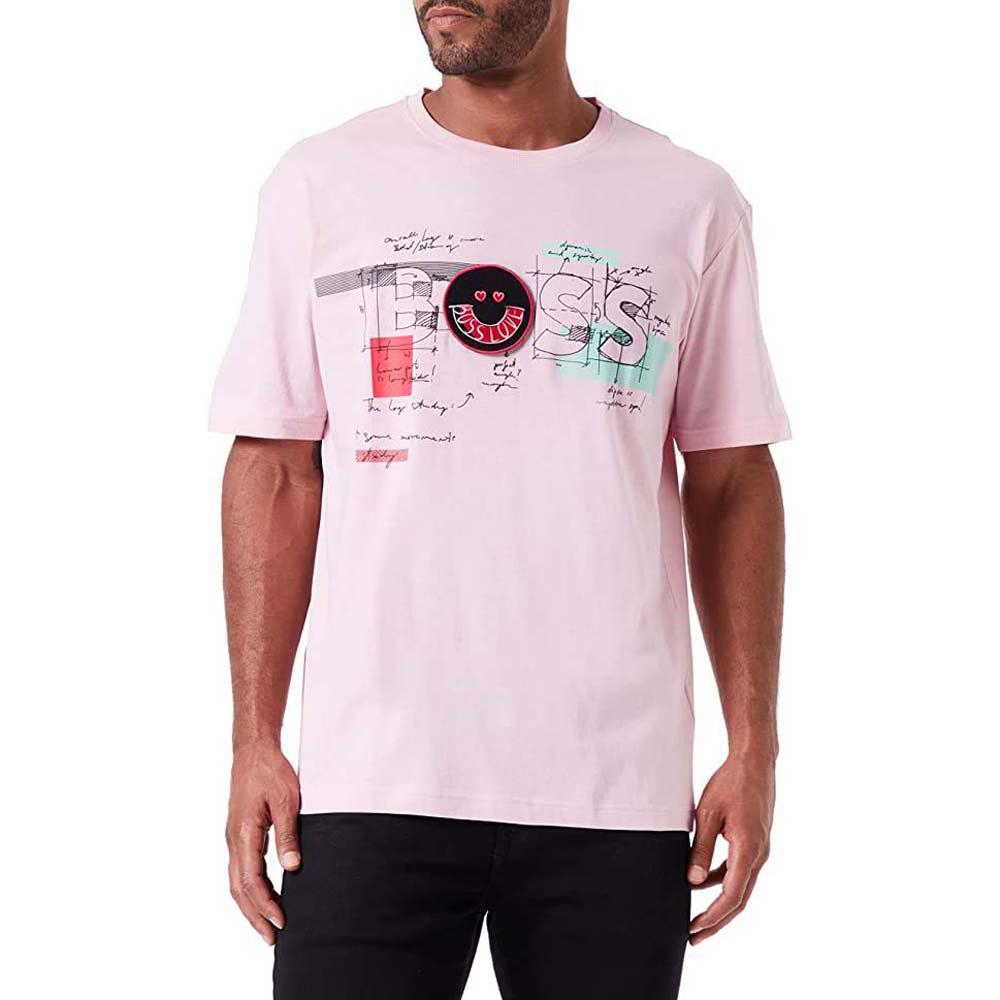 BOSS by HUGO BOSS Tiraxart 1 T-shirt in Pink for Men | Lyst