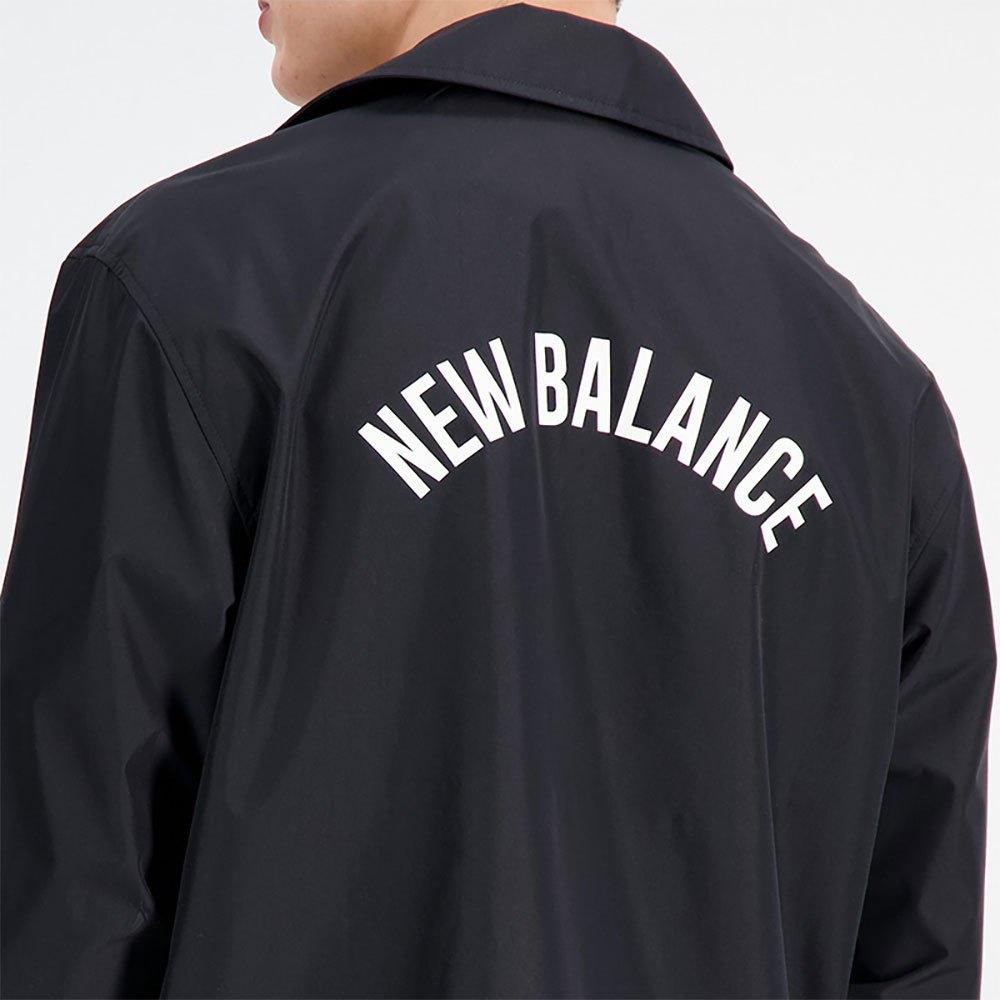 New Balance New Baance Nb Eentia Coache Jacket Back An in Black for Men |  Lyst