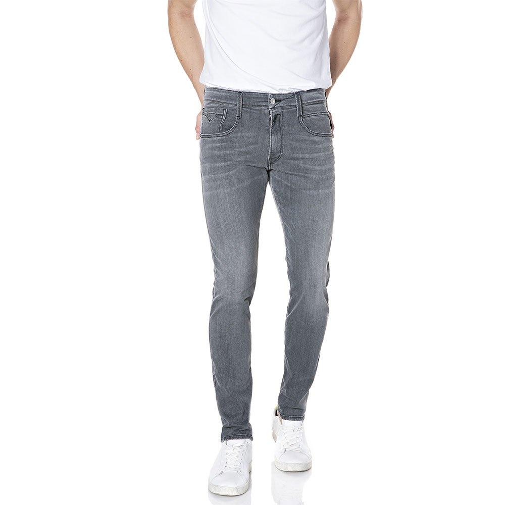 Replay M914y.000.51a938.096 Anbass Jeans Refurbished in Gray for Men | Lyst
