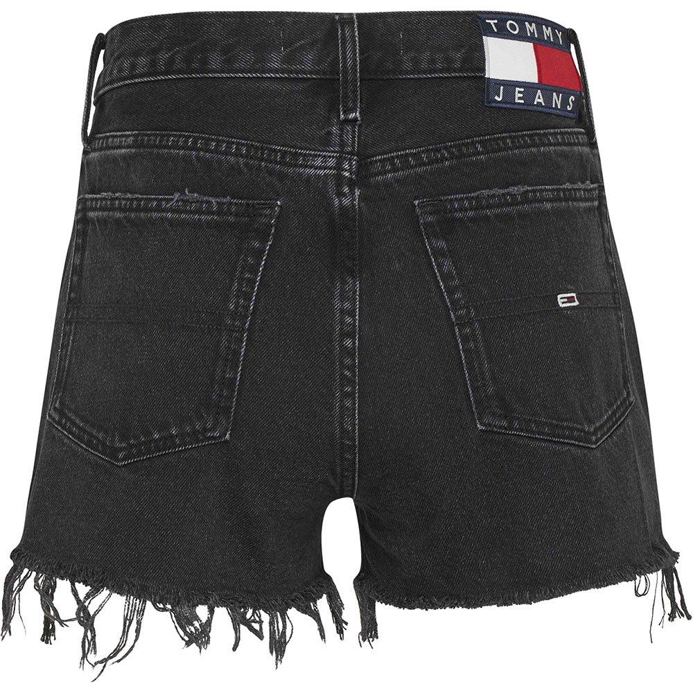 Tommy Hilfiger Hot Pant Bg0085 Denim Shorts in Black | Lyst