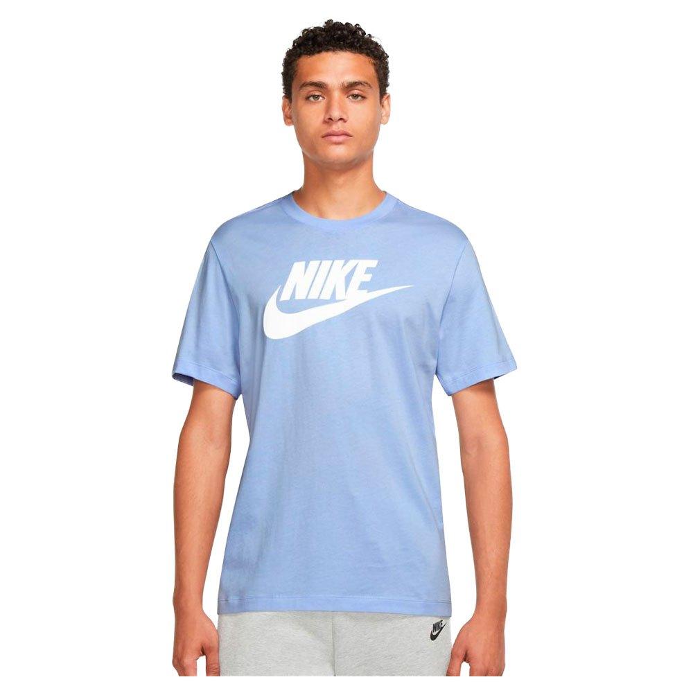 Nike Sportswear Short Sleeve T-shirt in Blue for Men | Lyst