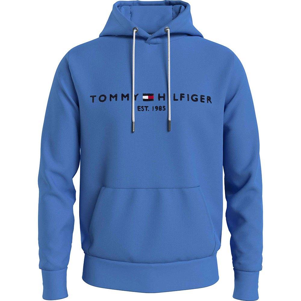 Tommy Hilfiger Tommy Logo Hoodie in Blue for Men | Lyst