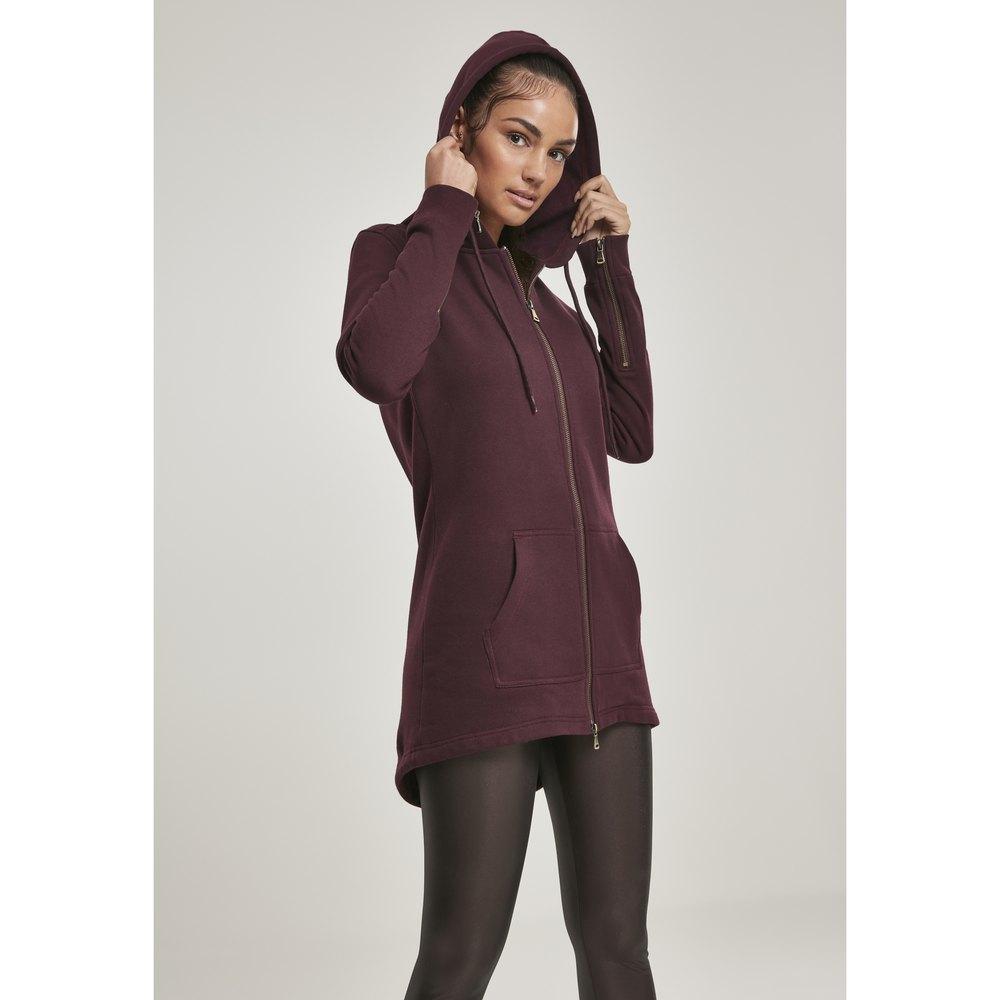 Urban Classics Parka Sweatshirt in Purple | Lyst