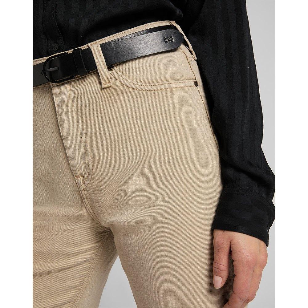 Lee Jeans Leather Core Belt in Black | Lyst