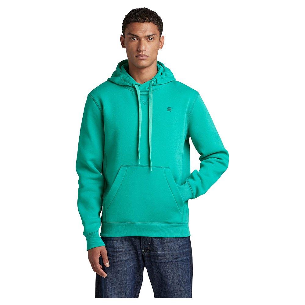 G-Star RAW G-tar Premium Core Hoodie in Green for Men | Lyst