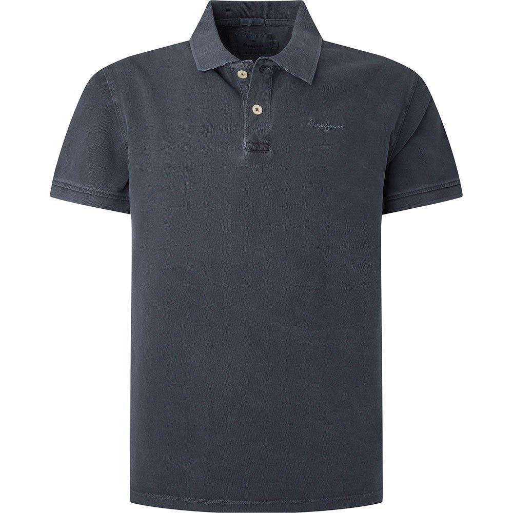Pepe Jeans Vink Gd Short Sleeve Polo in Blue for Men | Lyst