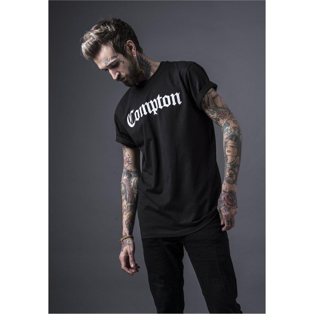 Mister Tee T-shirt Compton Back Man in Black for Men | Lyst