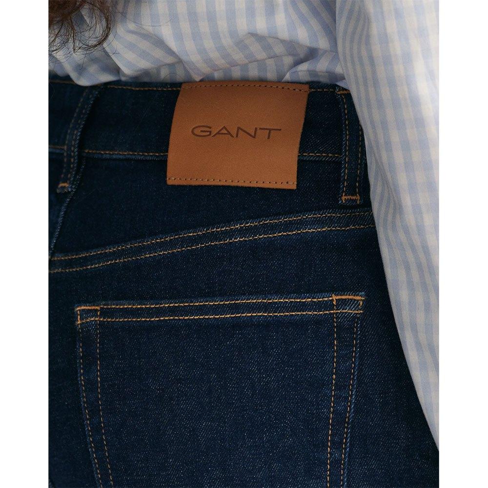GANT 4100227 Flare Slim Fit Jeans Woman in Blue | Lyst