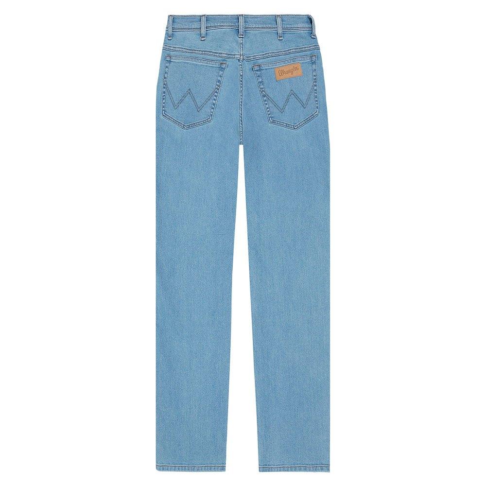 Wrangler Texas Slim Fit Jeans / Man in Blue for Men | Lyst