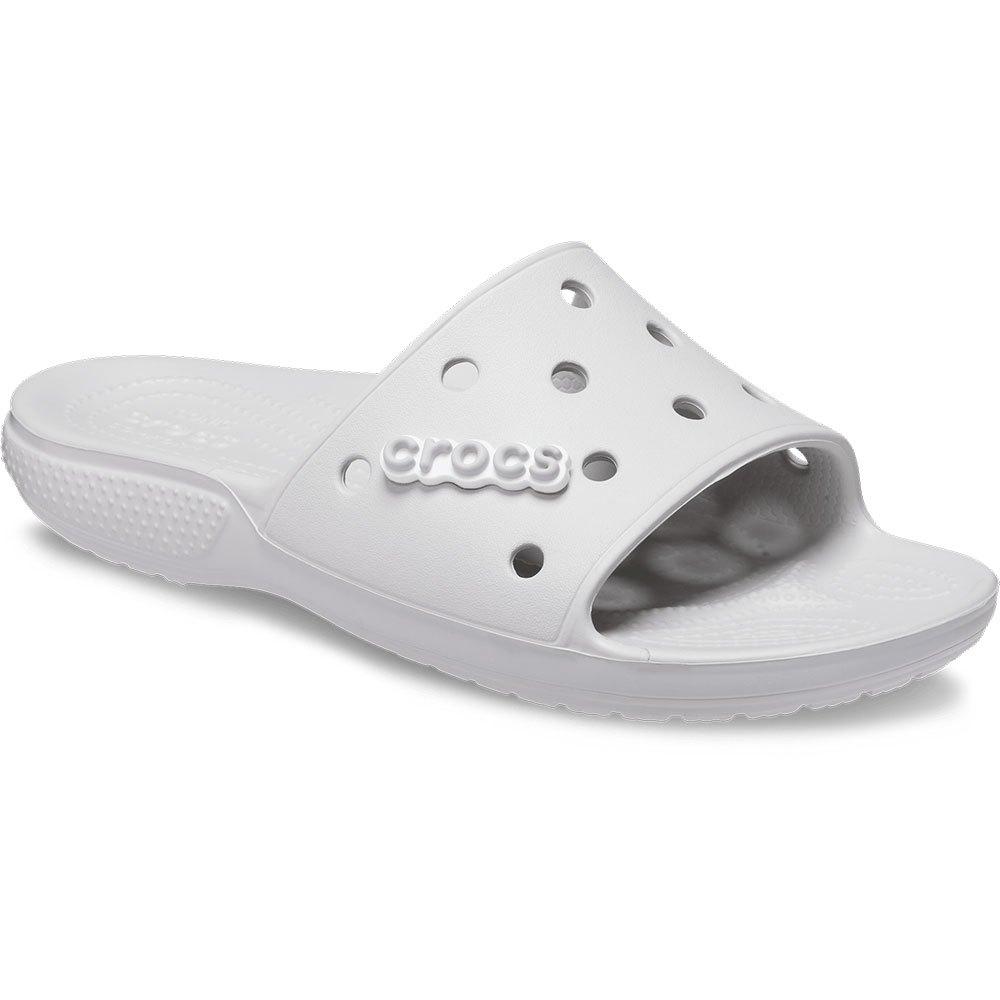 Crocs Organic Cotton Sunset Sandals in Gray Lyst