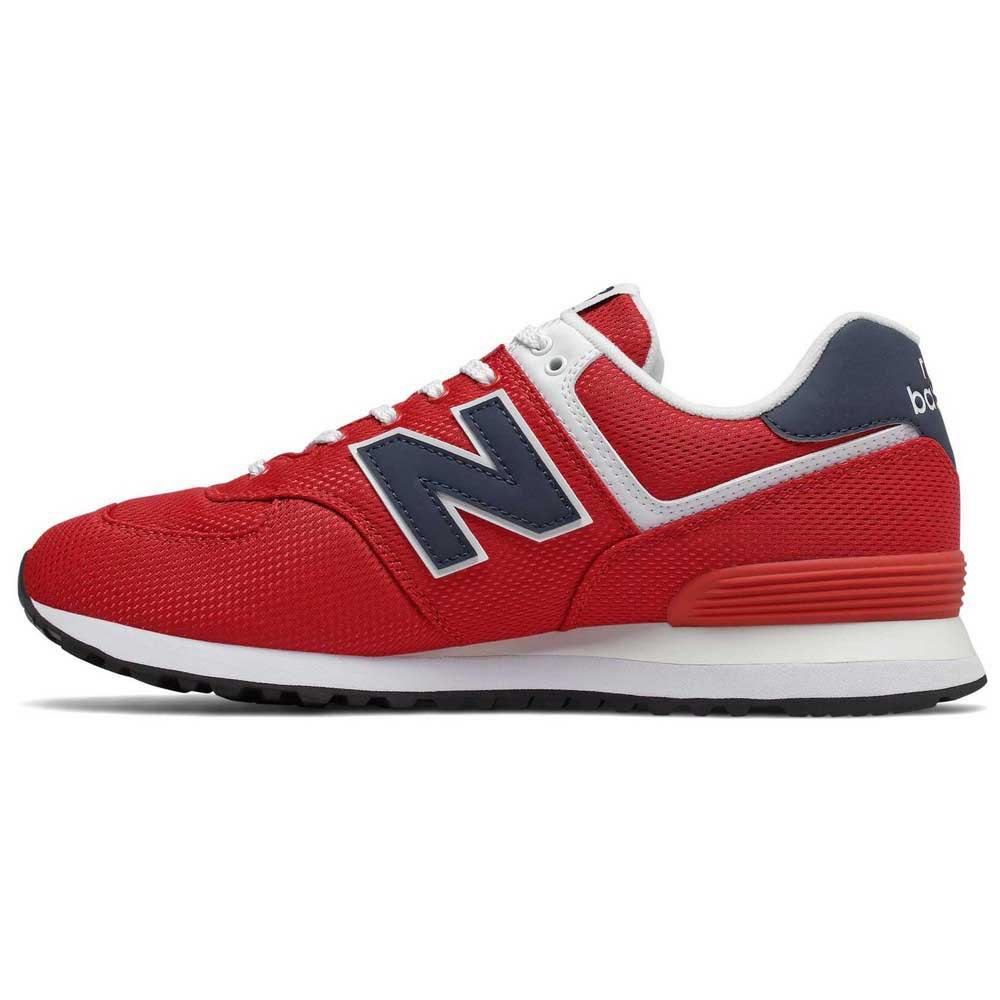 New Balance Rubber 574 V2 Classic in Red for Men - Lyst
