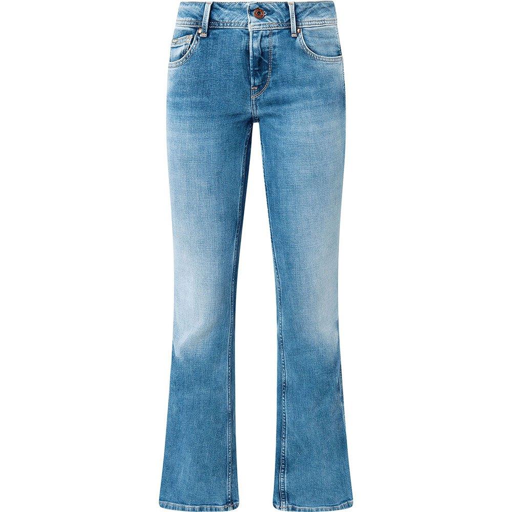 Pepe Jeans New Pimlico Mid Waist Jeans in Blue | Lyst