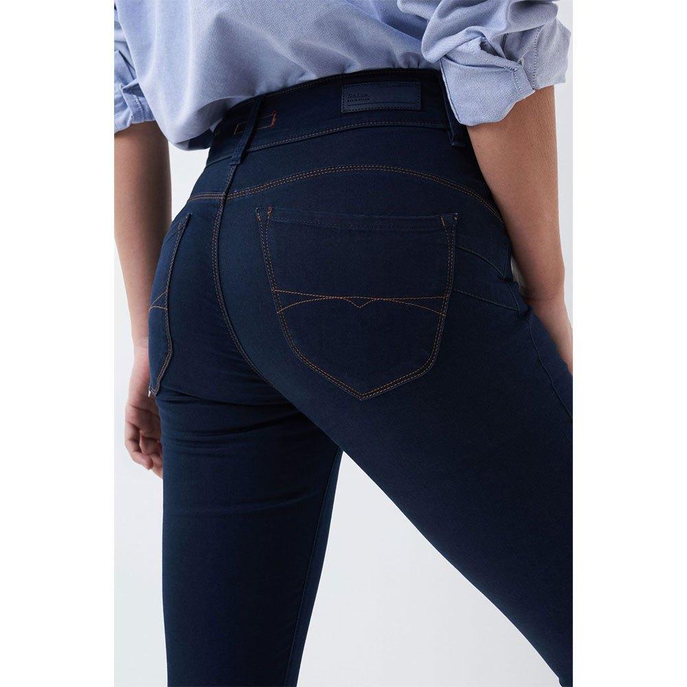 Salsa Jeans 1223-850 / Secret Push In Skinny Jeans in Blue | Lyst
