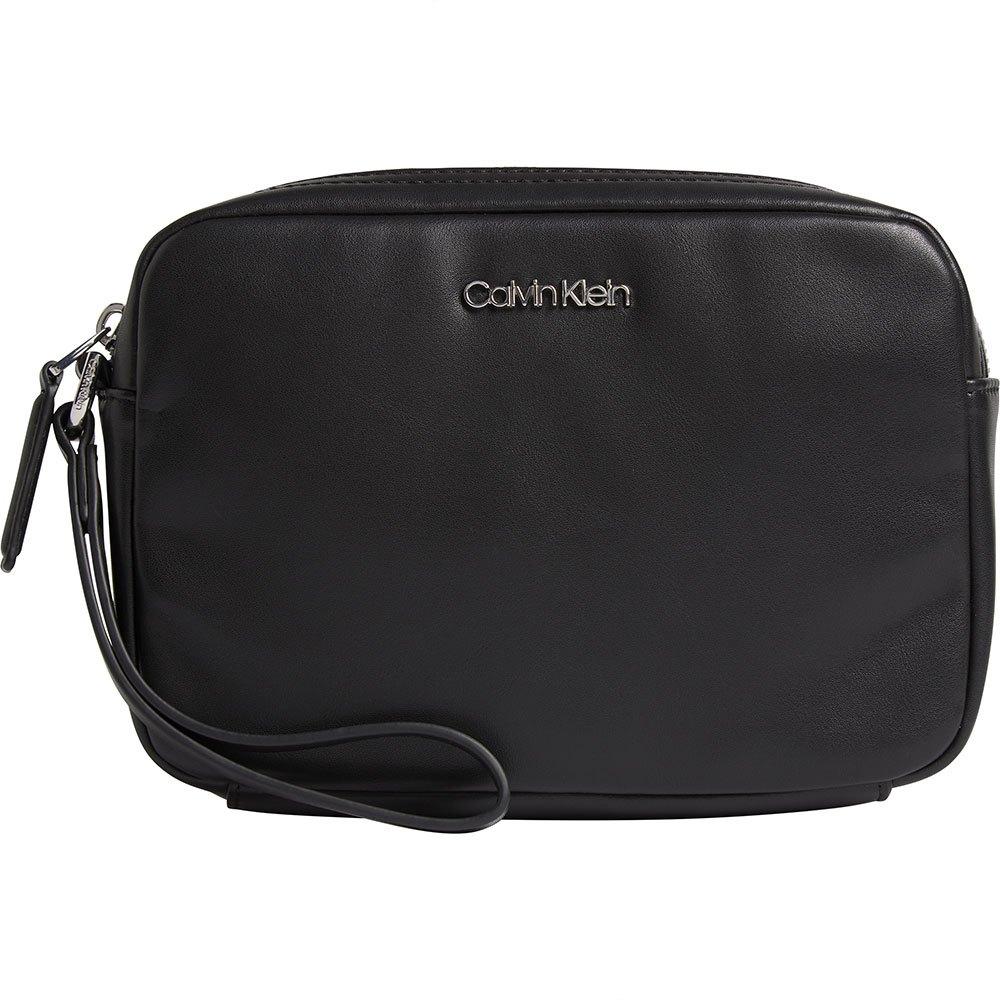 Calvin Klein Utility Napa Bag in Black | Lyst