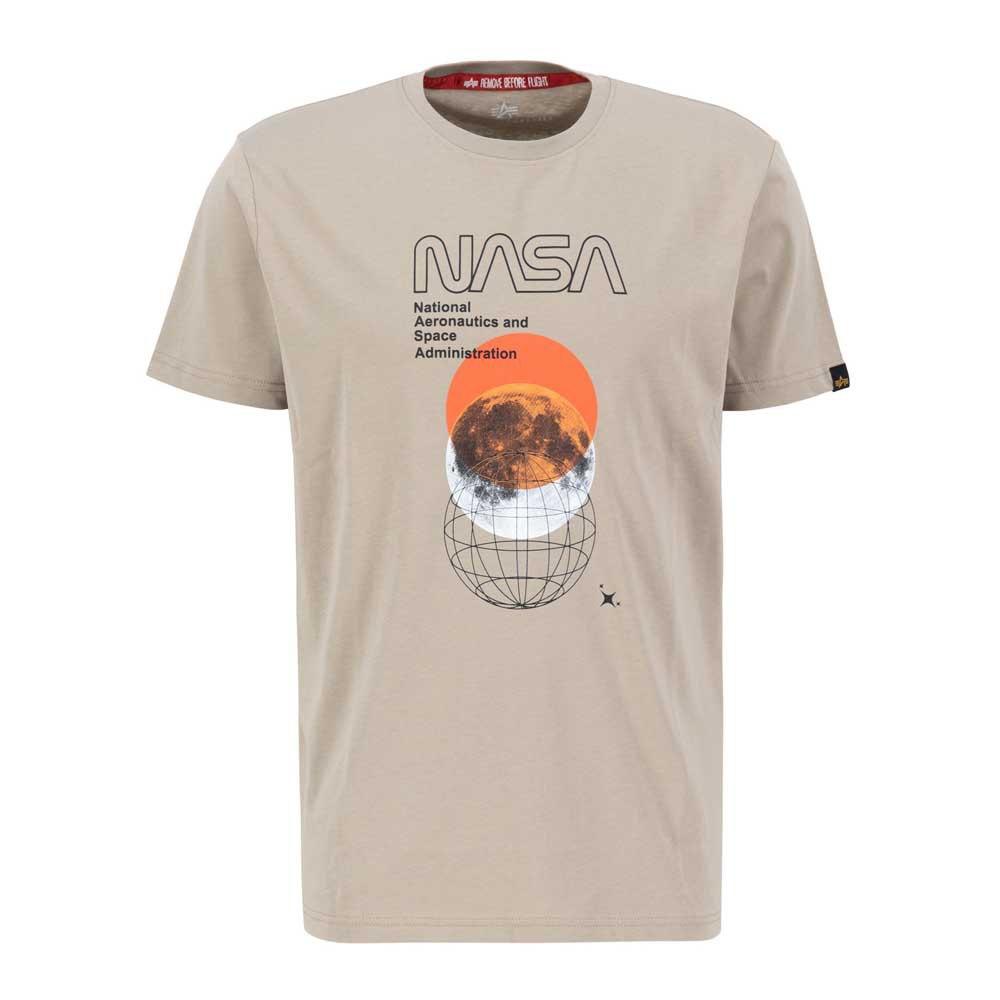 Alpha Industries Apha Industries Nasa Orbit T Short Seeve T-shirt Man in  White for Men | Lyst