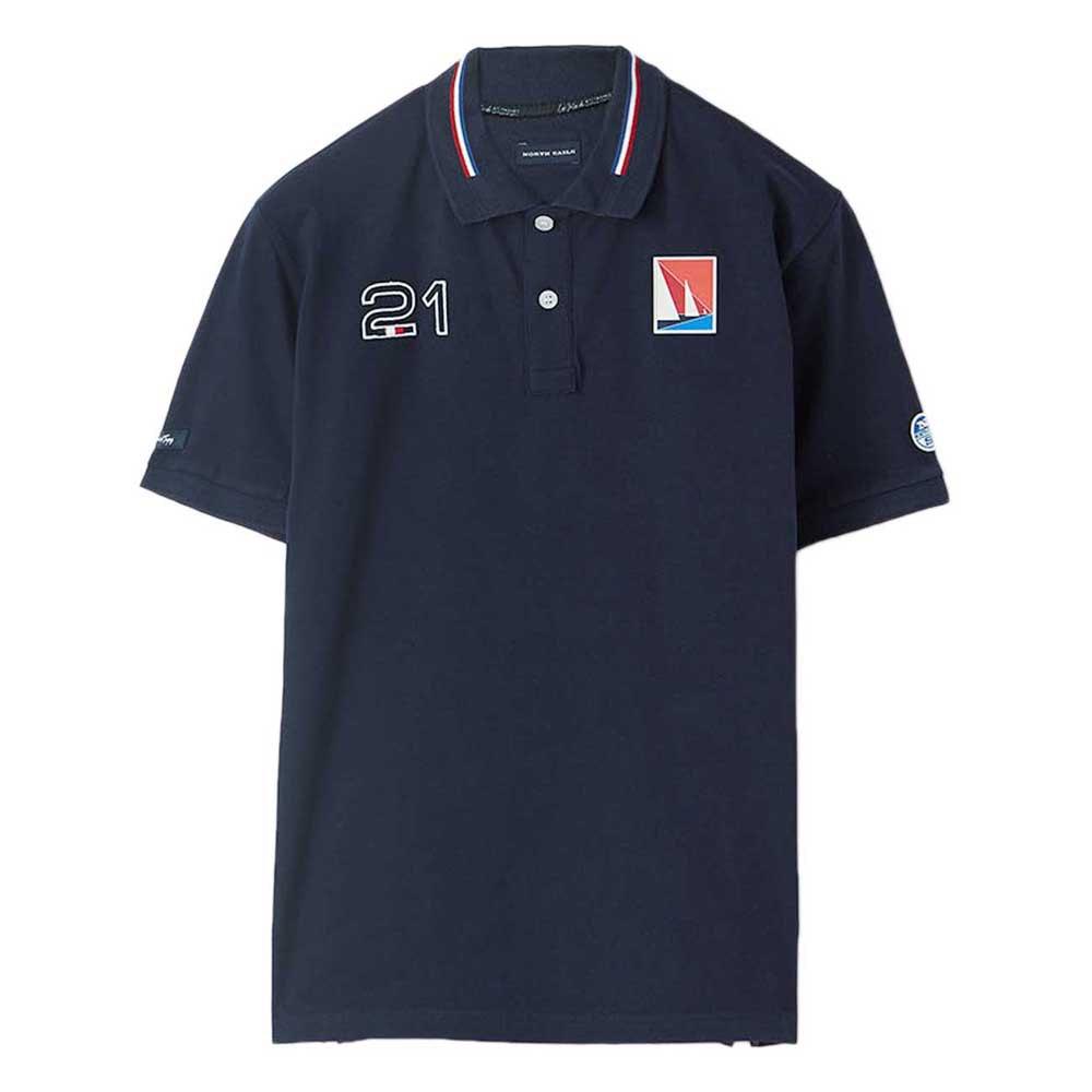 North Sails Les Voiles De Saint Tropez Graphic Short Sleeve Polo Shirt in  Blue for Men | Lyst