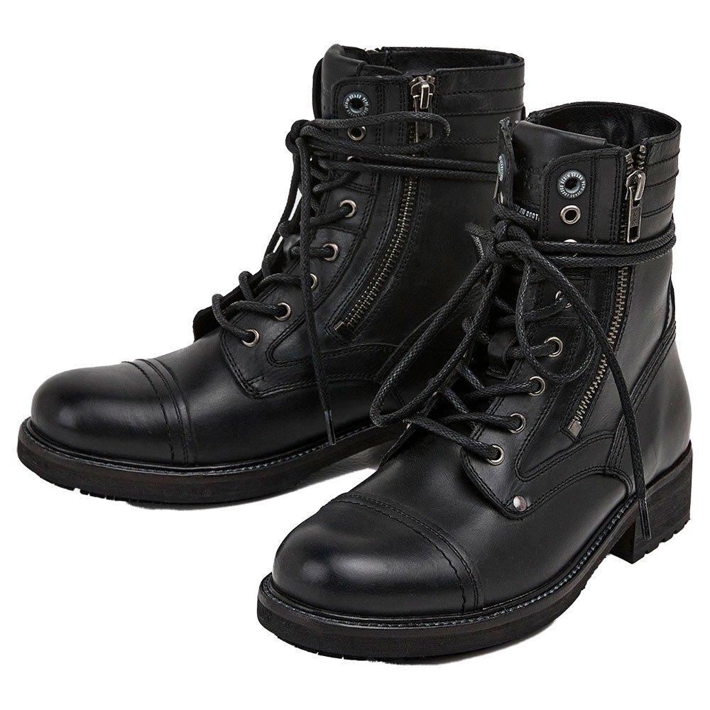 Pepe Jeans Melting Combat Warm Boots in Black | Lyst