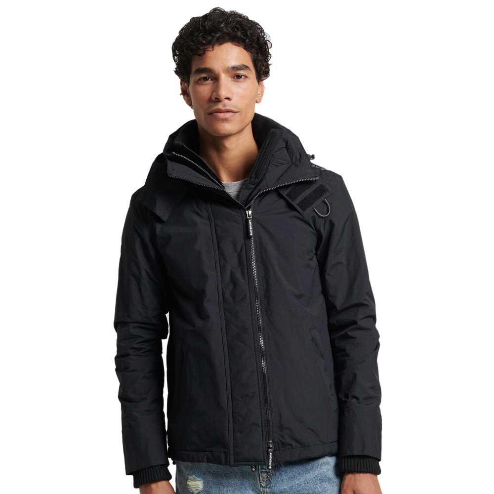 Superdry Uperdry Pop Zip Hood Arctic Windcheater Weathirt in Black for Men  | Lyst