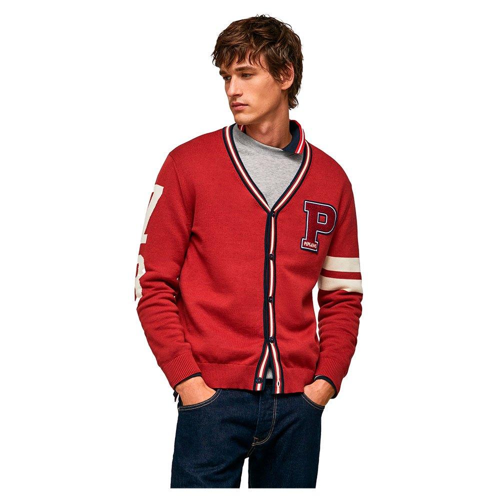 Pepe Jeans Pepe Jean Mevin Weater in Red for Men | Lyst