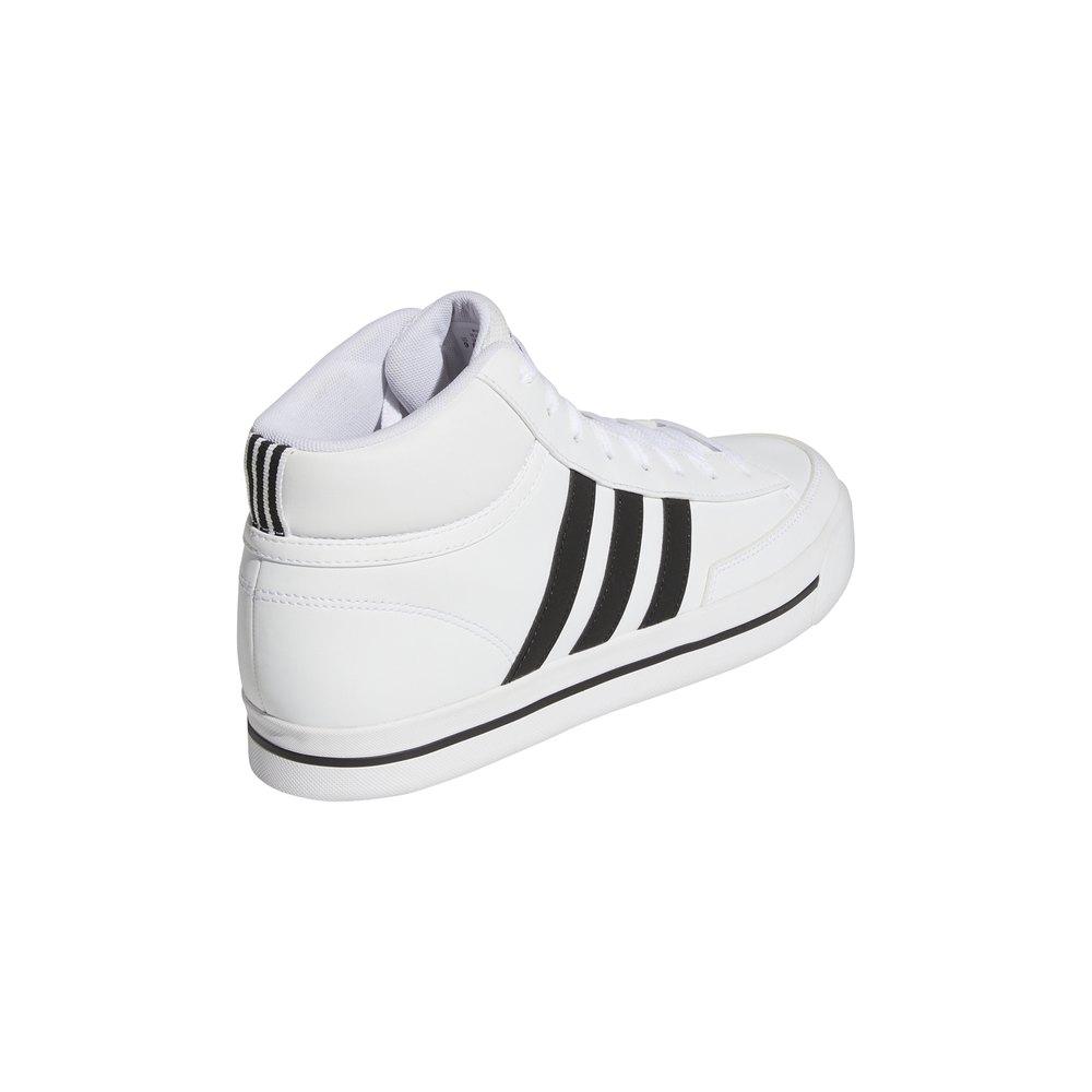 adidas Synthetic Retrovulc Mid Trainers in White for Men | Lyst