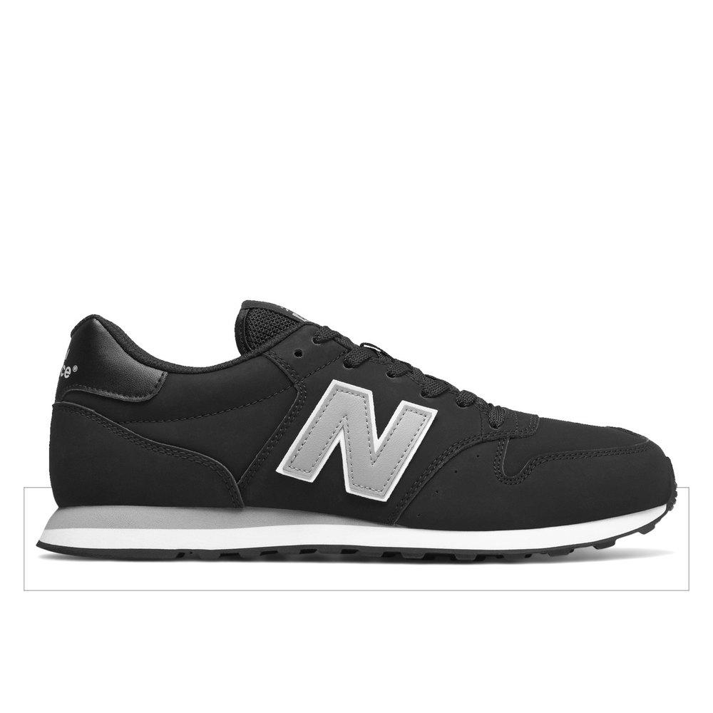 New Balance Trainers 500 Classic in Black for Men | Lyst