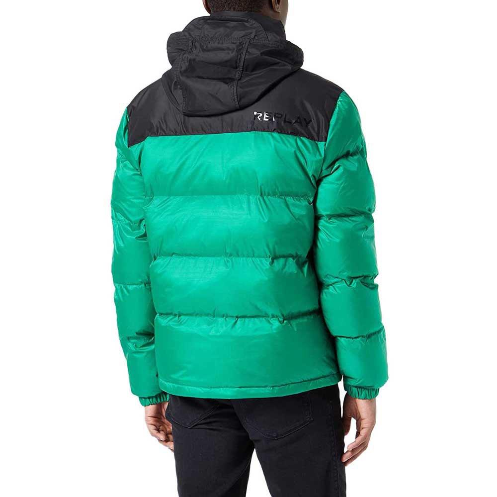 Replay M8283 .000.84460 Jacket in Green for Men | Lyst