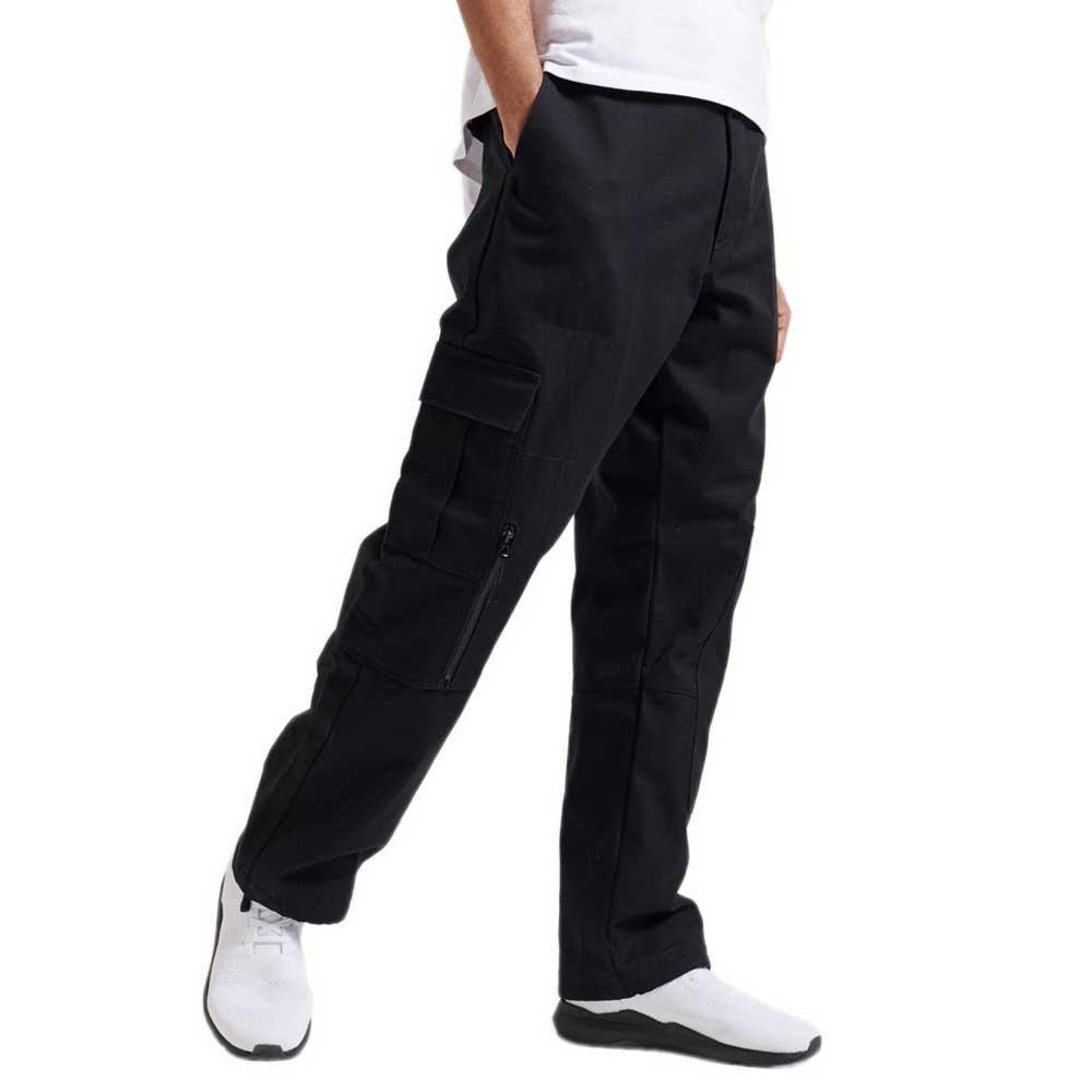 Superdry Energy Class Cargo Pants in Black for Men | Lyst