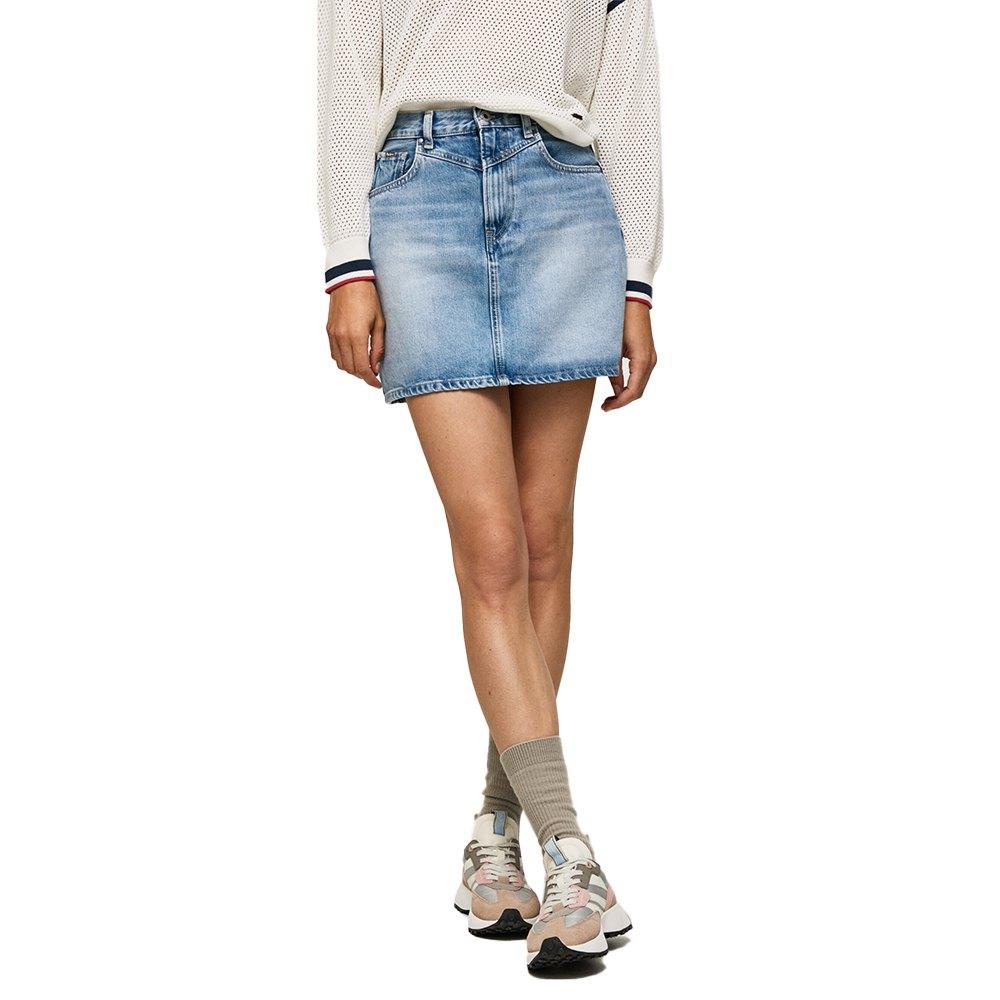 Pepe Jeans Rachel Skirt Mini Skirt in Blue | Lyst