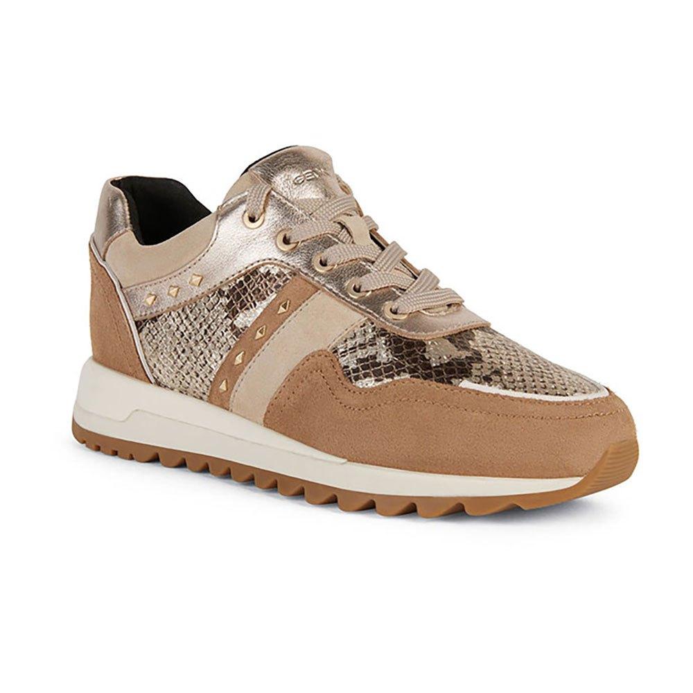 Geox Tabelya Trainers in Natural | Lyst