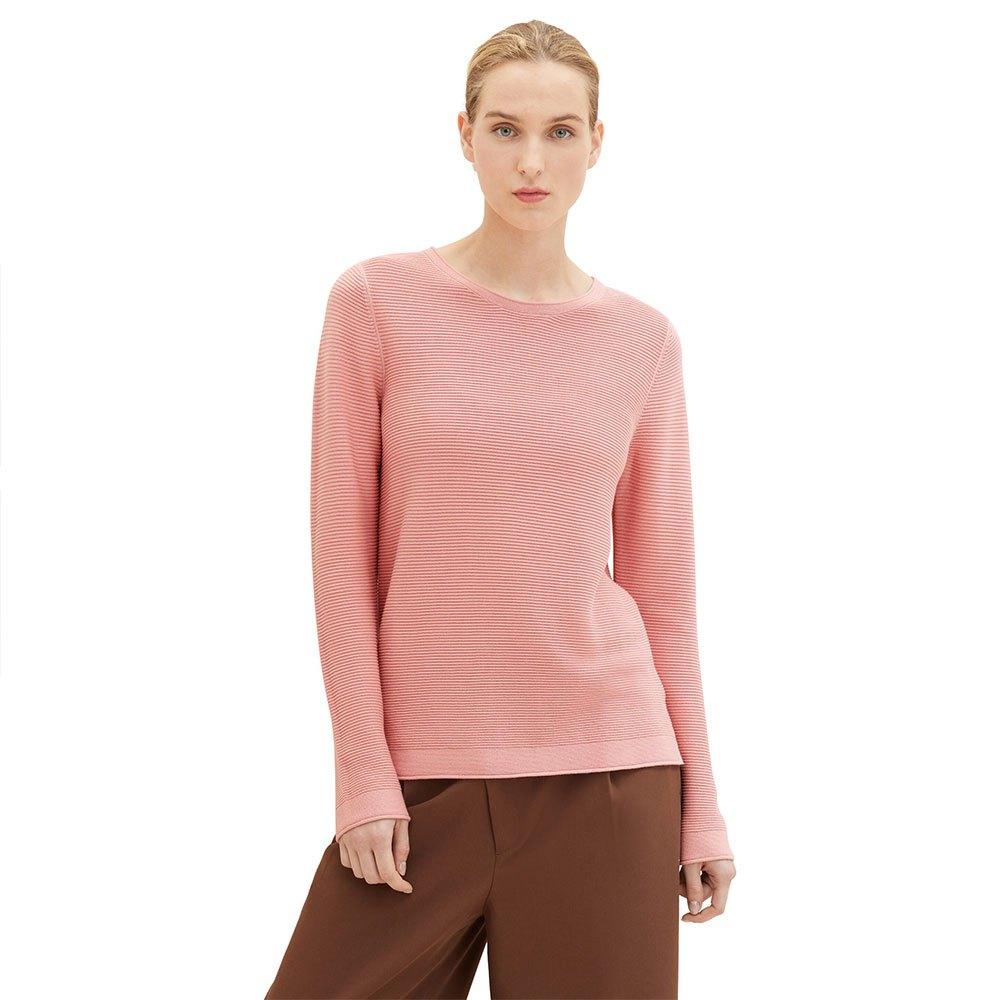 Tom Tailor To Taior Ottoan Sweater Woan in Pink | Lyst