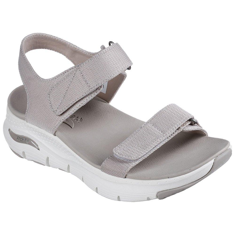 Skechers Arch Fit - Touristy Sandals in Gray | Lyst