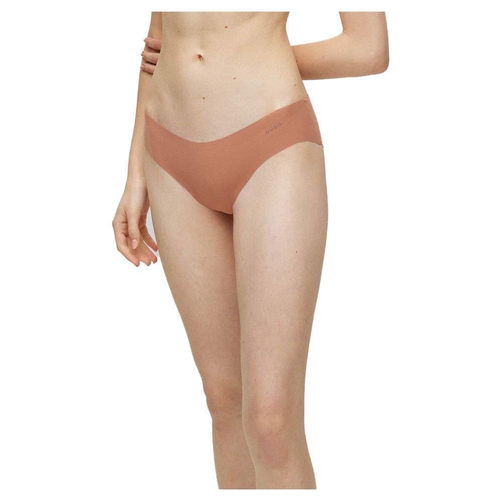 HUGO Laser Cut Panties in Natural Lyst