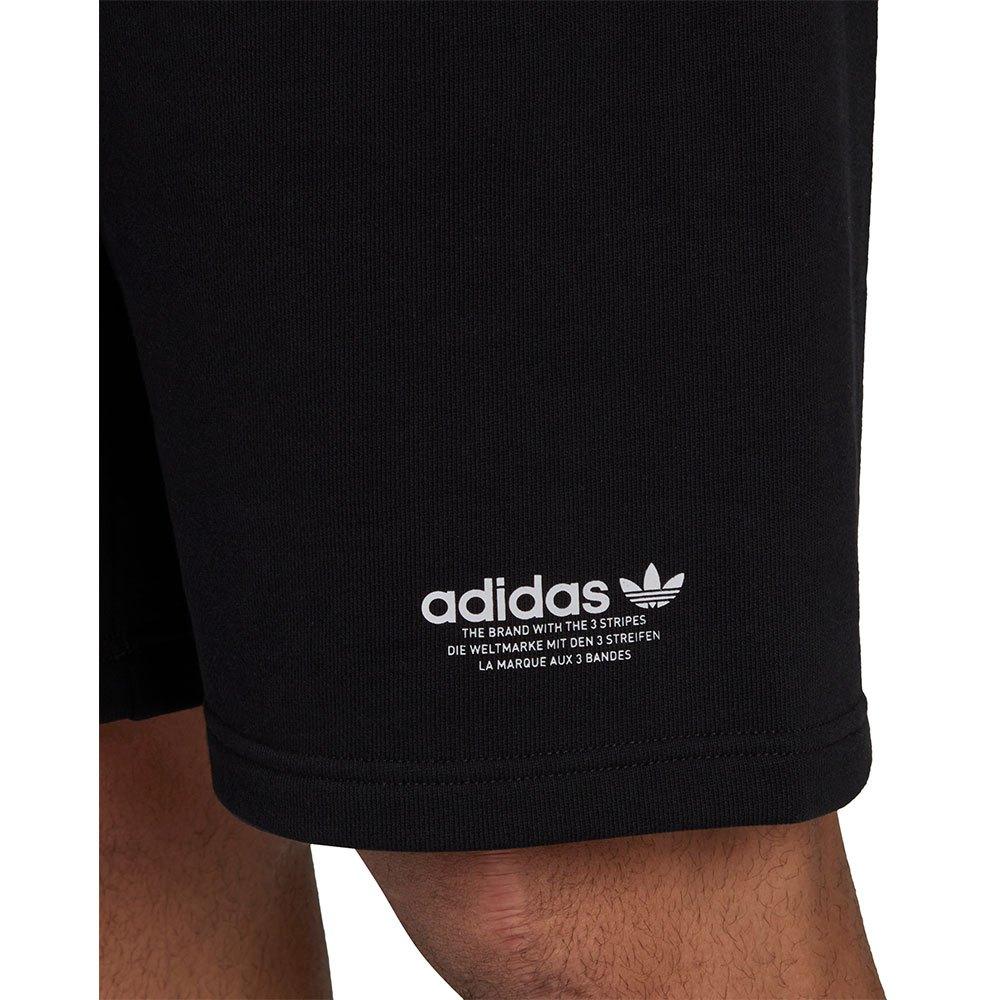 adidas Originals Cotton United Shorts in Black for Men | Lyst