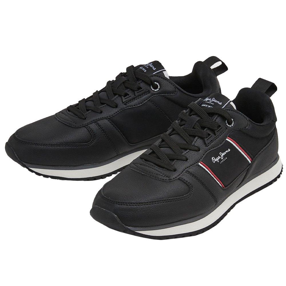 Pepe Jeans Tour Club Basic 22 Trainers in Black for Men | Lyst