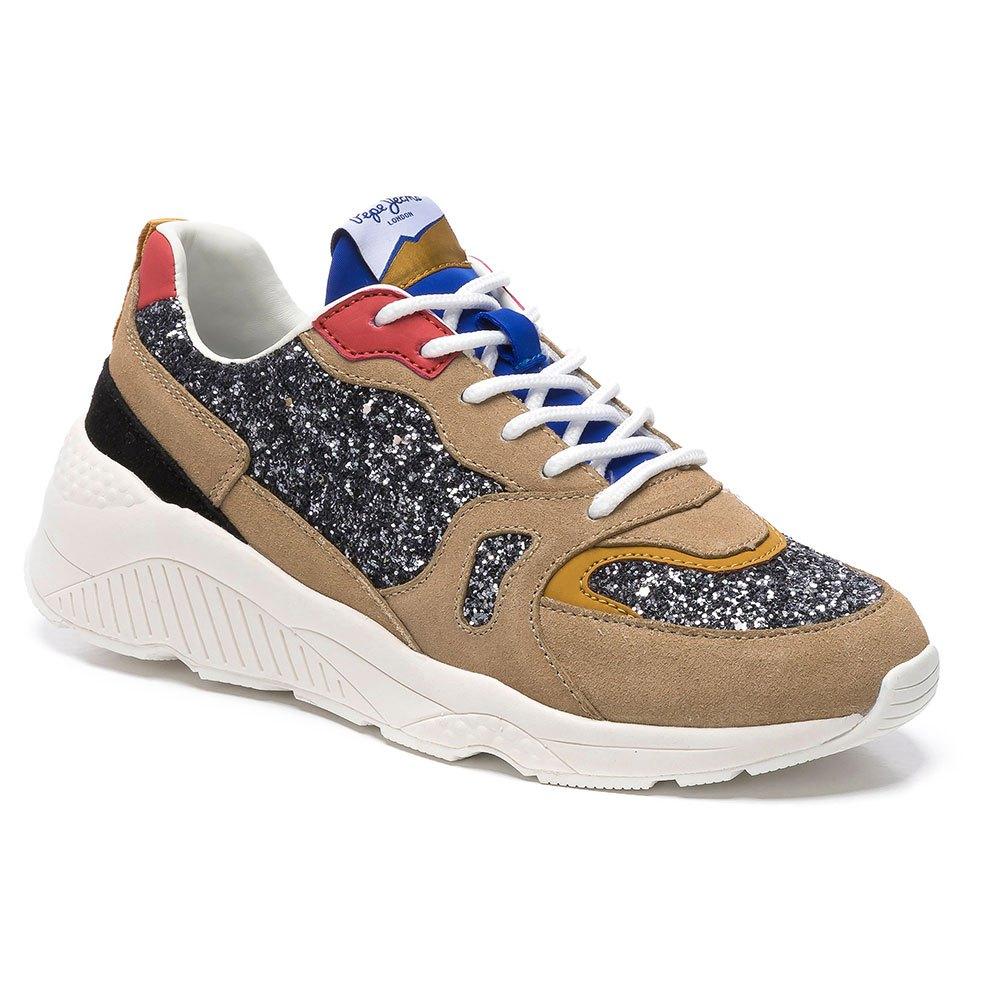 Pepe Jeans Harlow Fantasy Trainers in Blue | Lyst