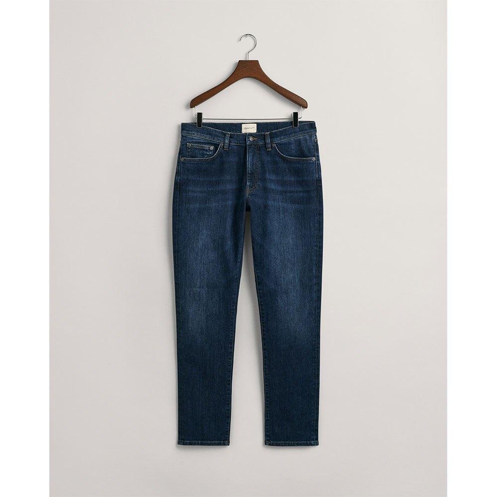 GANT Slim Fit Jeans / Man in Blue for Men | Lyst