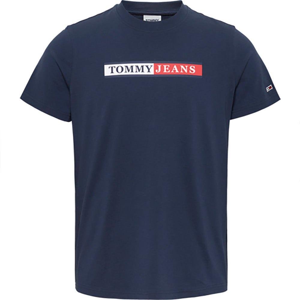Tommy Hilfiger Slim Essential Logo Short Sleeve T-shirt in Blue for Men |  Lyst