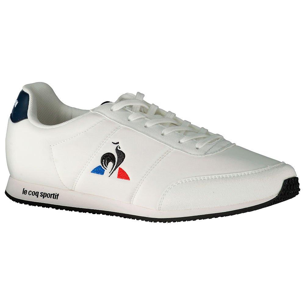 Le Coq Sportif Racerone Tricolore Trainers in White for Men | Lyst